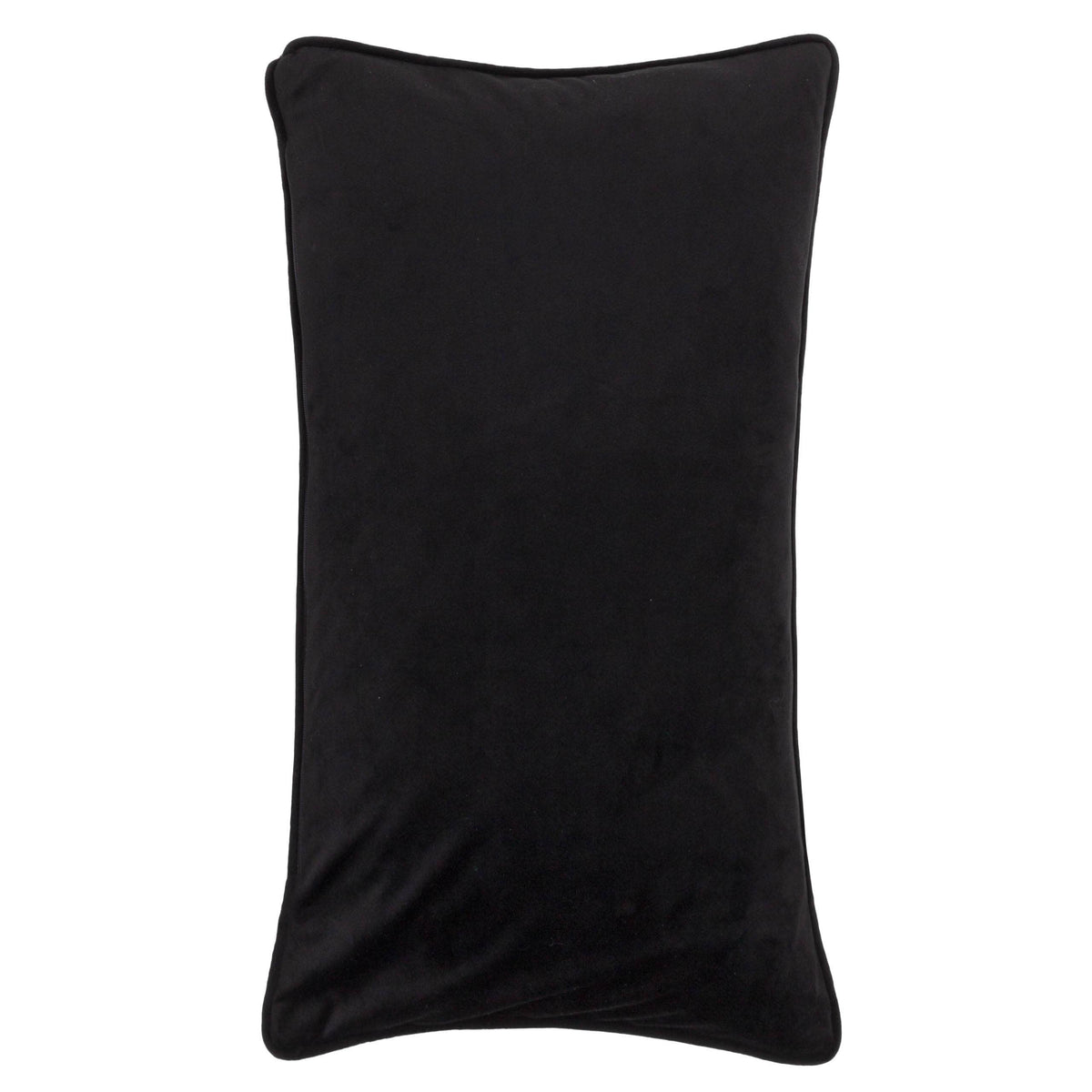 Celestial Stories cushion black velvet reverse
