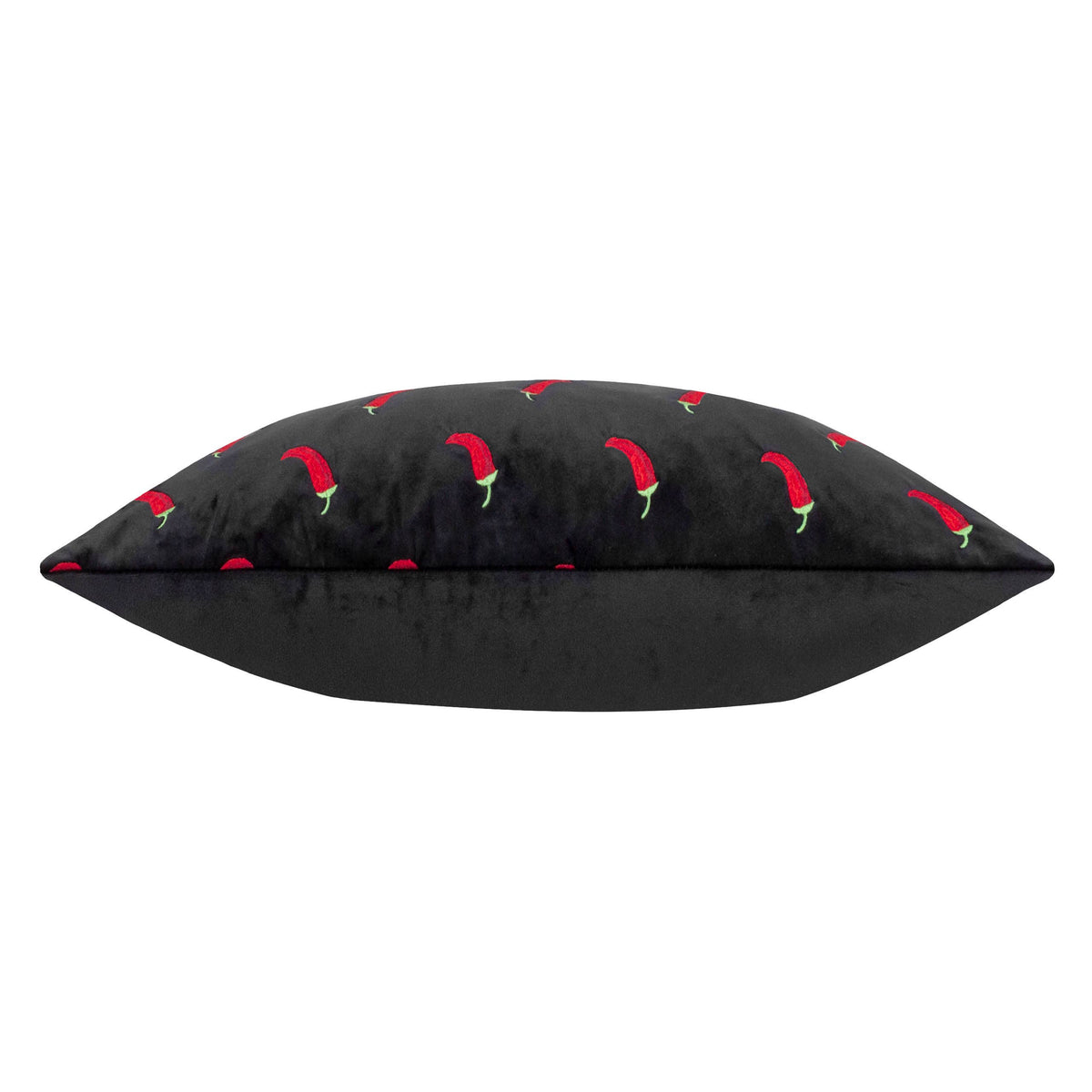 Chillies cushion side view