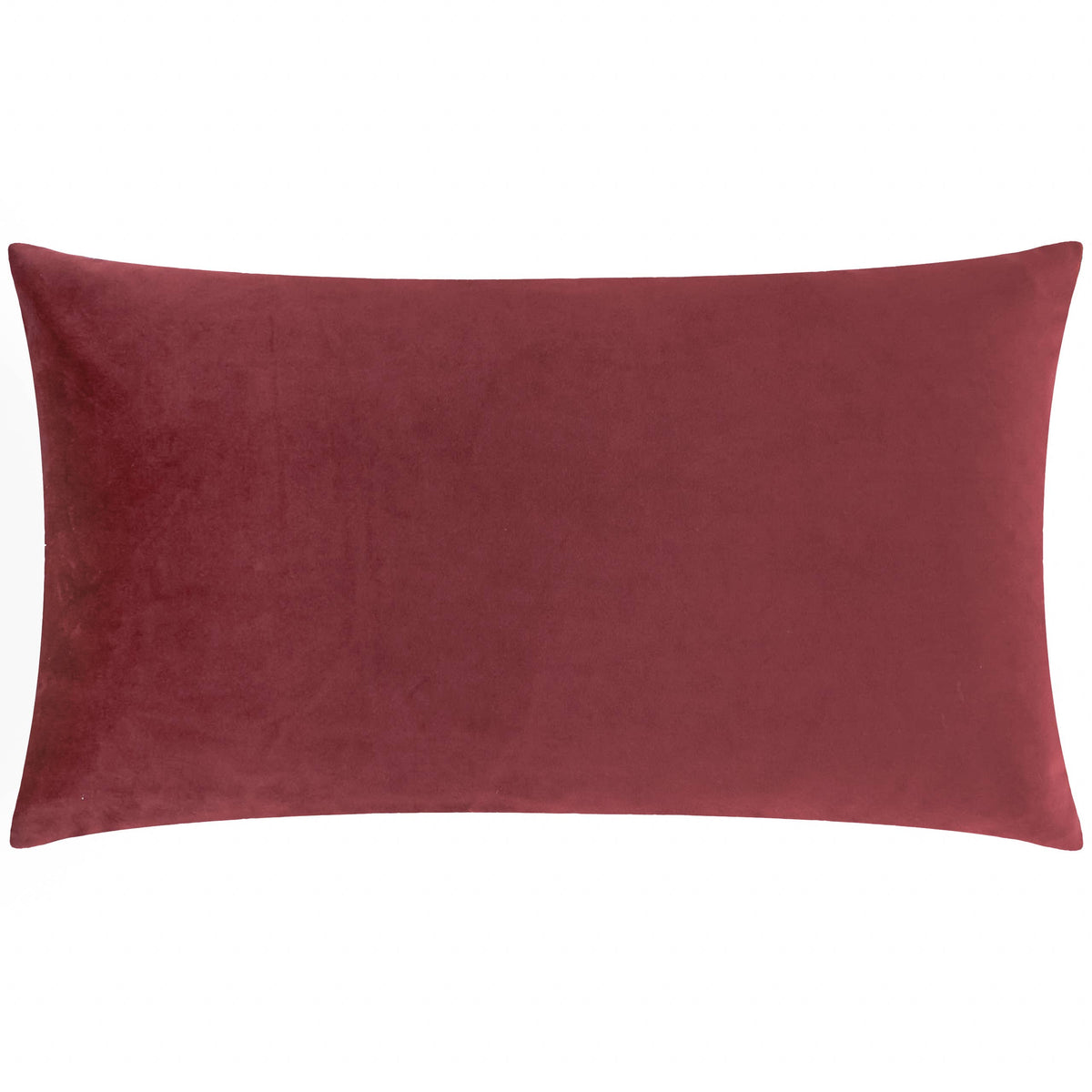 Pick Your Poison cushion deep red velvet reverse