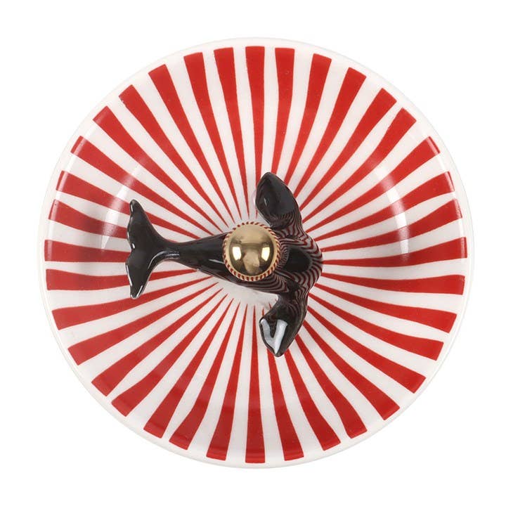 Another angle showing dish depth on white background