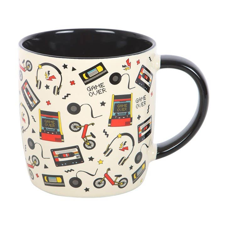 Full mug view on white background showing black interior