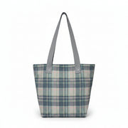 Skye Tweed Shopper Tote front view with shoulder straps