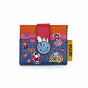 Snoopy Peanuts wallet with retro patch details