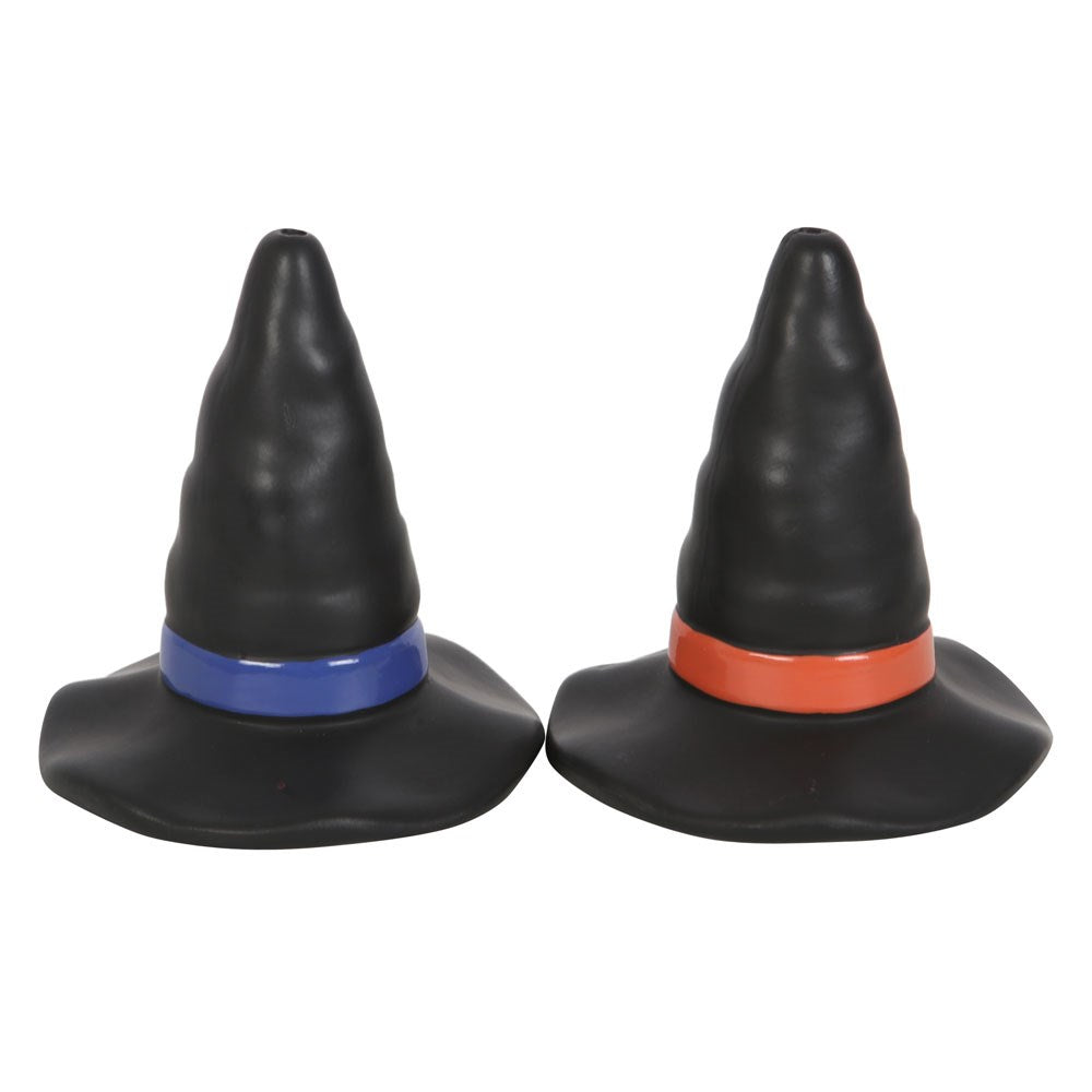 Close up of the witch hat shaker hats