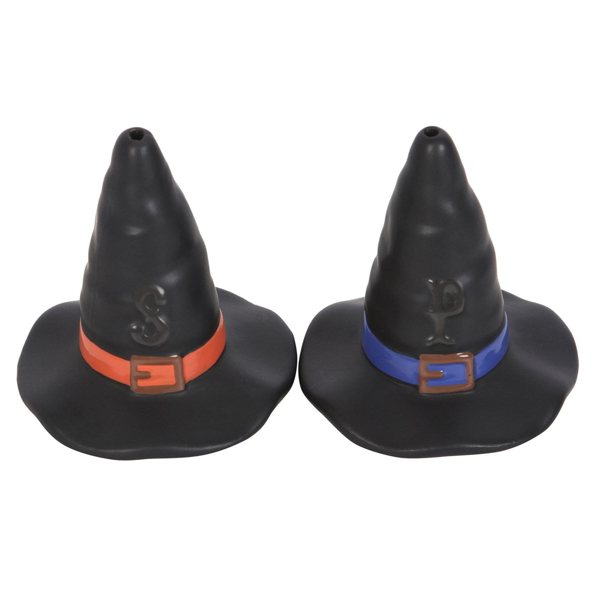 Witch hat shakers from the side