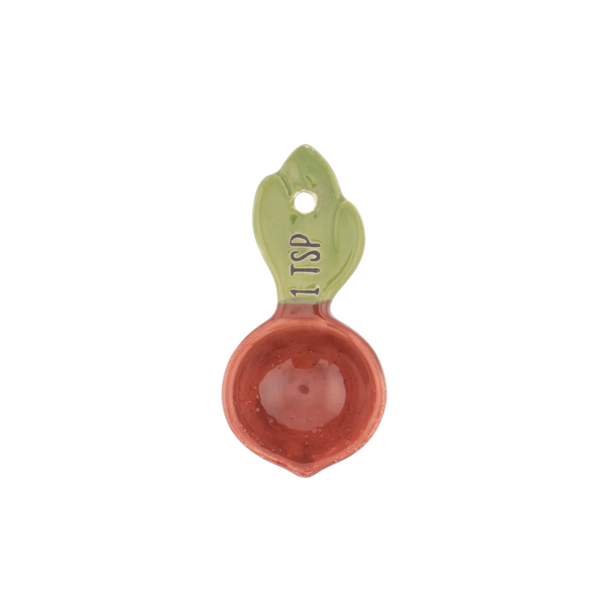 Sass and Belle vegetable-shaped ceramic measuring spoons out of their veg patch holder