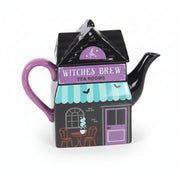Witches' Brew Halloween teapot, lid detail