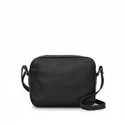 Yoshi Belmont camera bag in black leather angled view